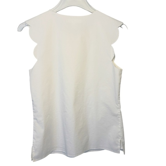 1901 White Sleeveless Blouse Size XS - Picture 2 of 8